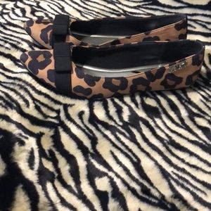 Cheetah print flats